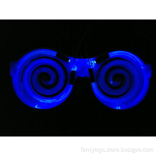 Spiral Sunglasses/Flash Glasses 4 lights